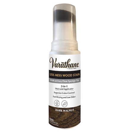 Krud Kutter Varathane Less Mess Dark Walnut Water-Based Linseed Oil Emulsion Wood Stain 4 oz 368029